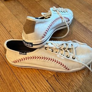 Keds baseball canvas shoes